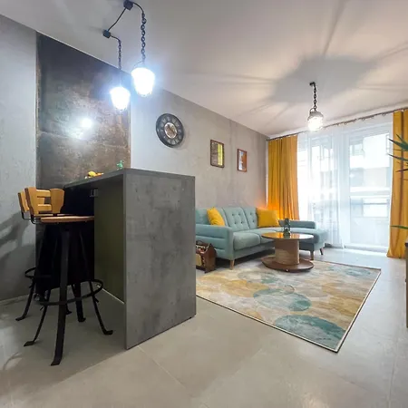 Apartament Księży Młyn Point - Bezpłatny Garaż - Klimatyzacja - Fv Łódź